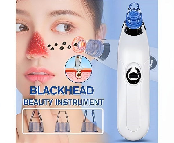 Derma suction Blackhead Remover Vacuum Acne Cleaner Black Spots Removal